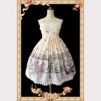 Infanta Antique dress shop Lolita Dress JSK & KC Set